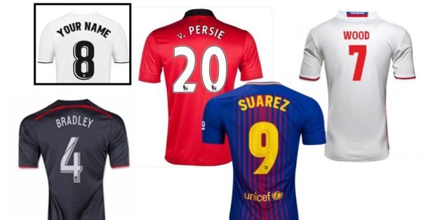 Football Shirt Printing Willenhall